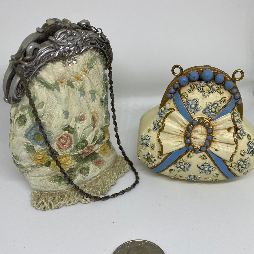 Miniature Ceramic Purses